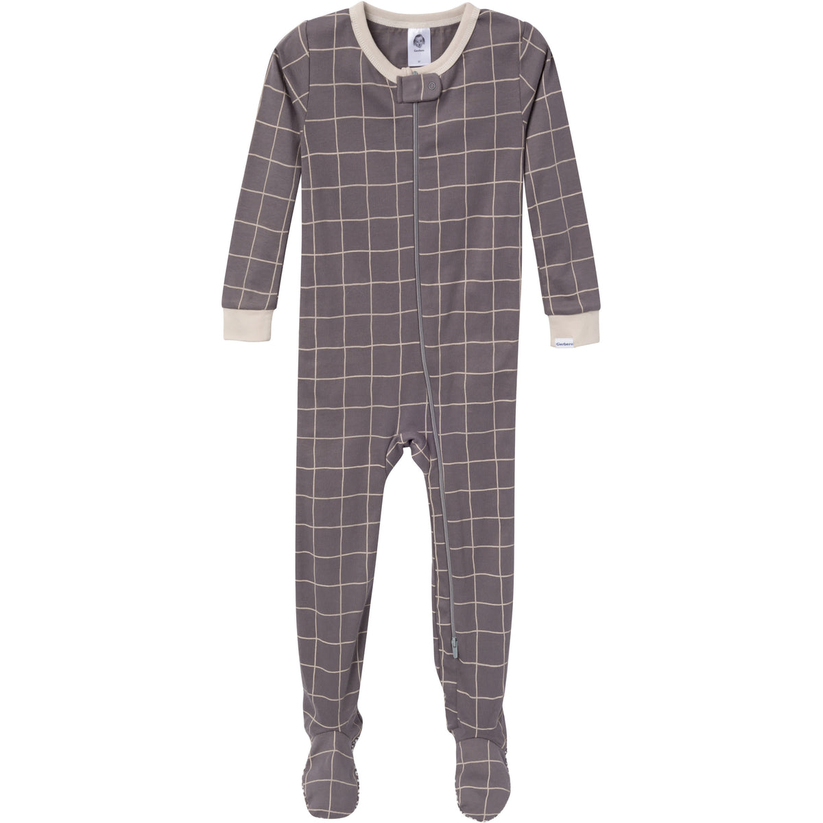 4-Pack Baby & Toddler Neutral Dog Snug-Fitting Footed Pajamas, view 2
