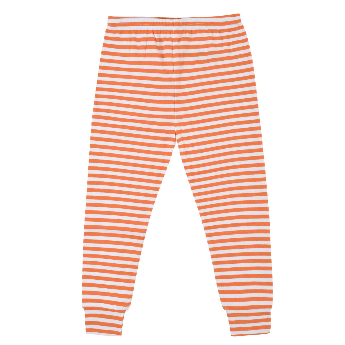 2-Piece Infant & Toddler Pumpkin Snug Fit Cotton Pajamas, view 3