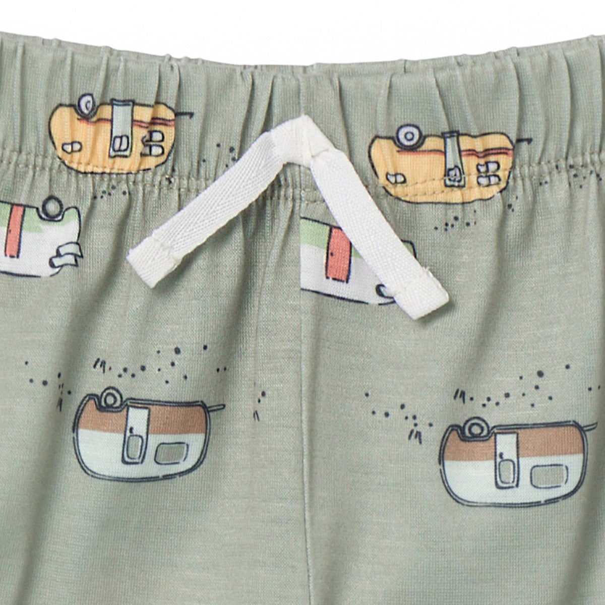 2-Piece Toddler Boys Camp Pajama Set, view 5