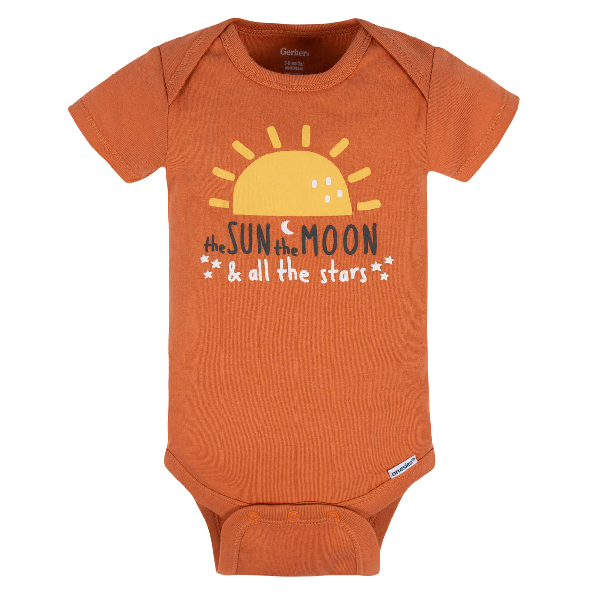 5-Pack Baby Neutral Southwest Onesies Bodysuits, view 5