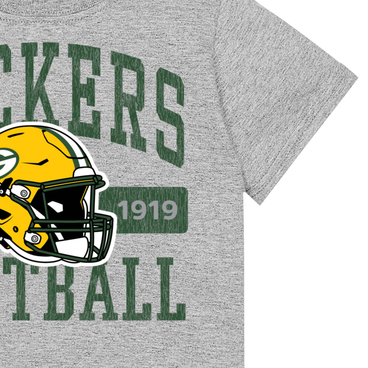 Infant & Toddler Boys Packers Short Sleeve Tee Shirt, view 4
