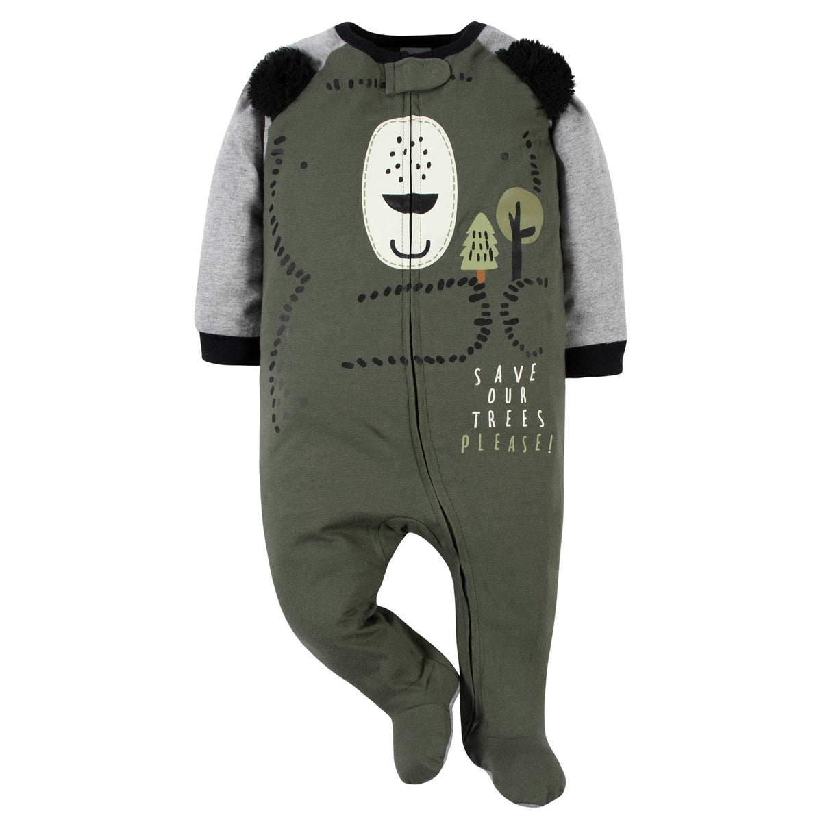 2-Pack Baby Boys Bear Sleep 'N Plays, view 2