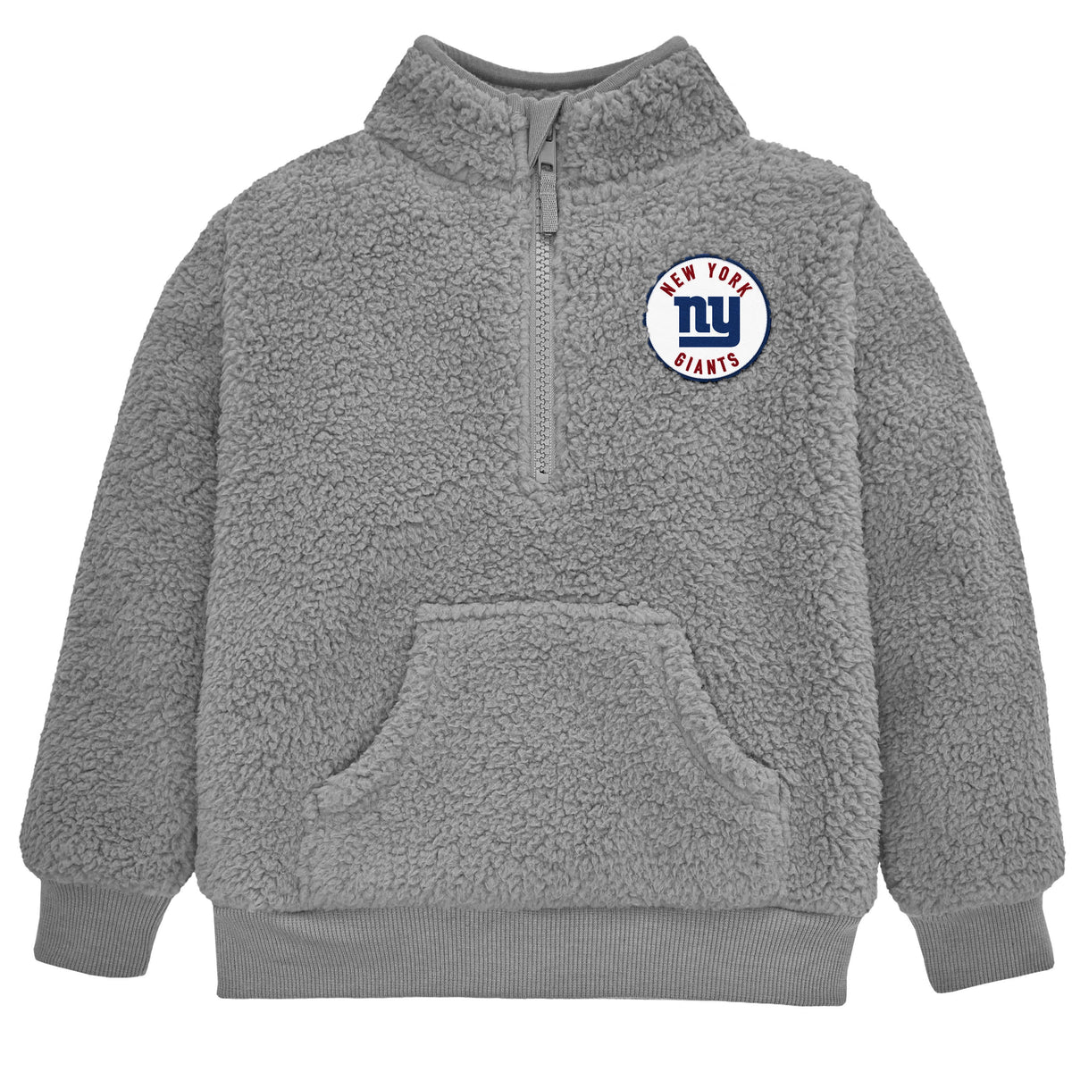 Infant & Toddler Boys Giants 1/4 Zip Sherpa Top