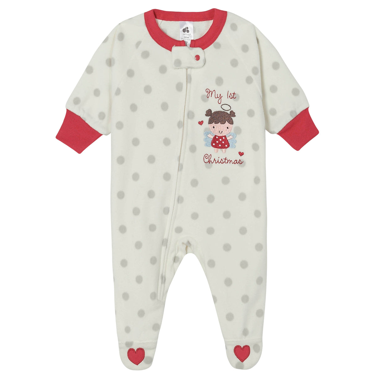 Baby Girls Holiday Blanket Sleeper