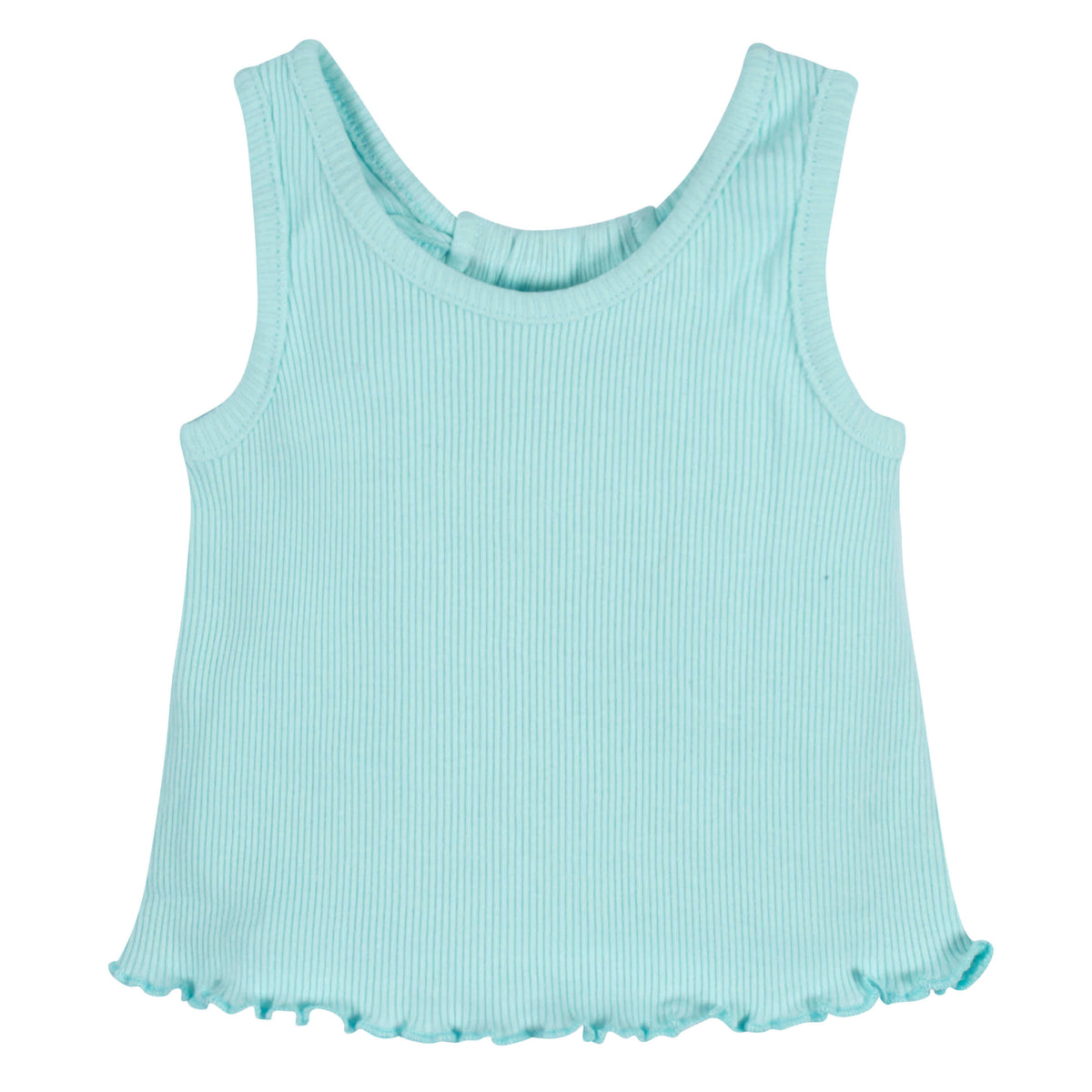3-Pack Baby & Toddler Girls Picnic Day Dreams Racer Back Tank Tops, view 6