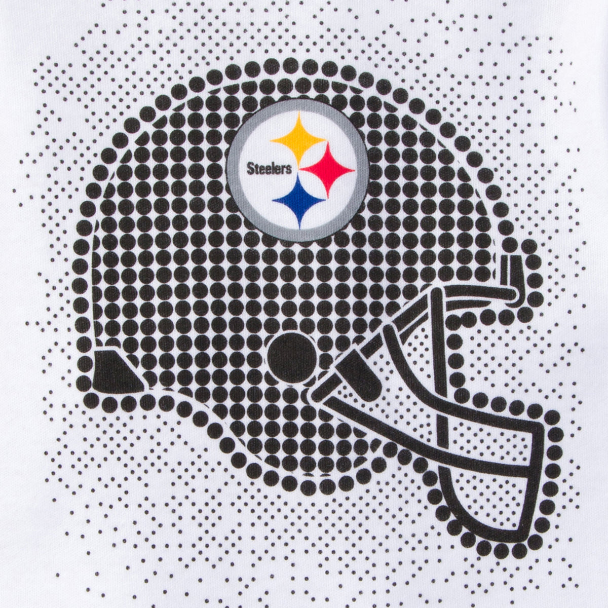 3-Piece Baby Boys Steelers Bodysuit, Footed Pant, & Cap Set, view 4