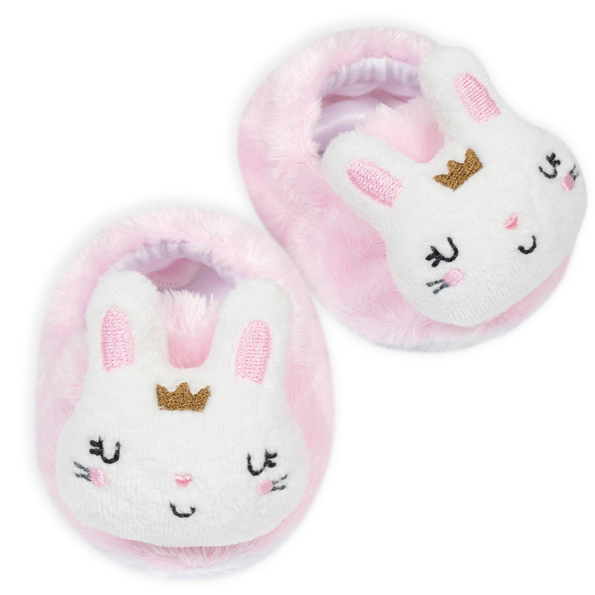 Baby Girls Princess Velboa Booties