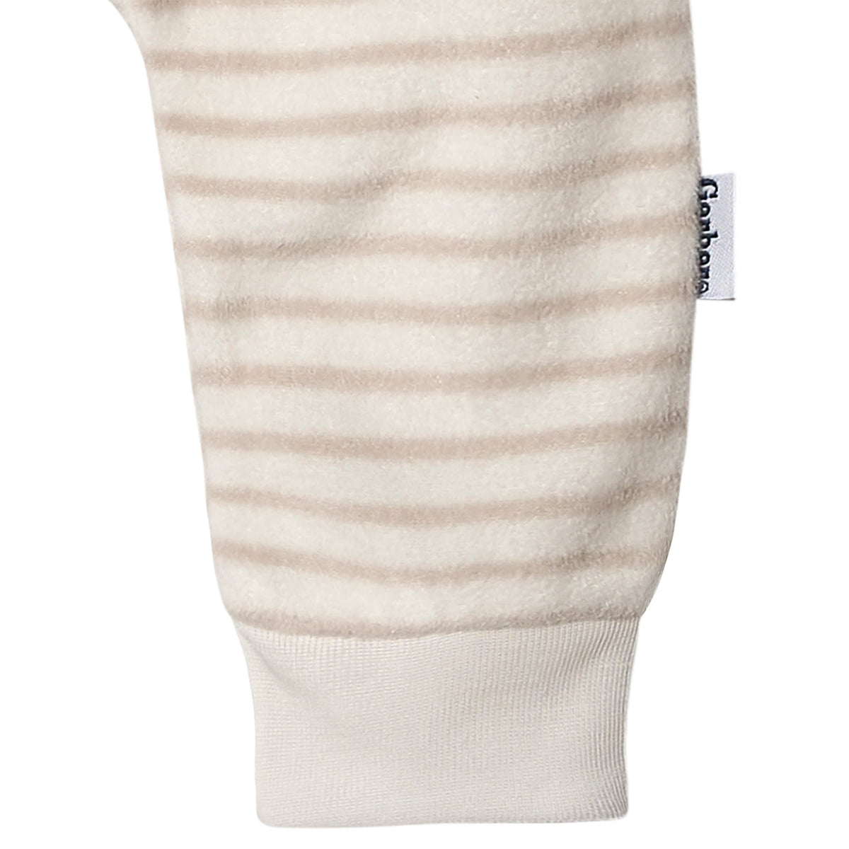 4-Pack Baby Neutral Brown Fleece Pants, view 3