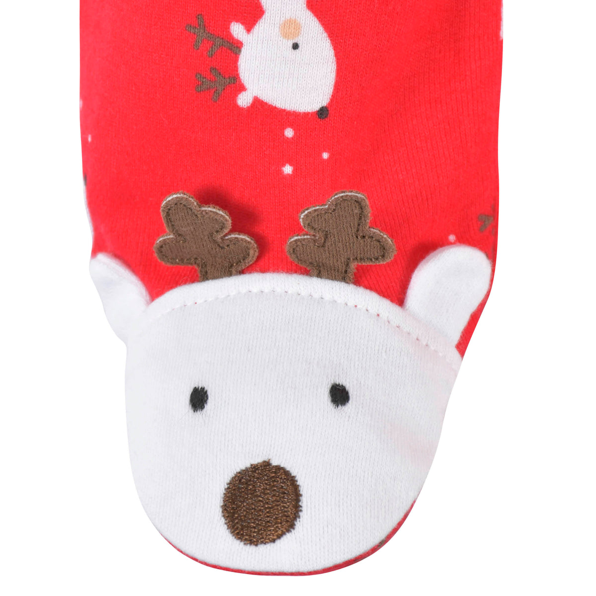 2-Piece Baby Reindeer Sleep 'N Play & Hat, view 4