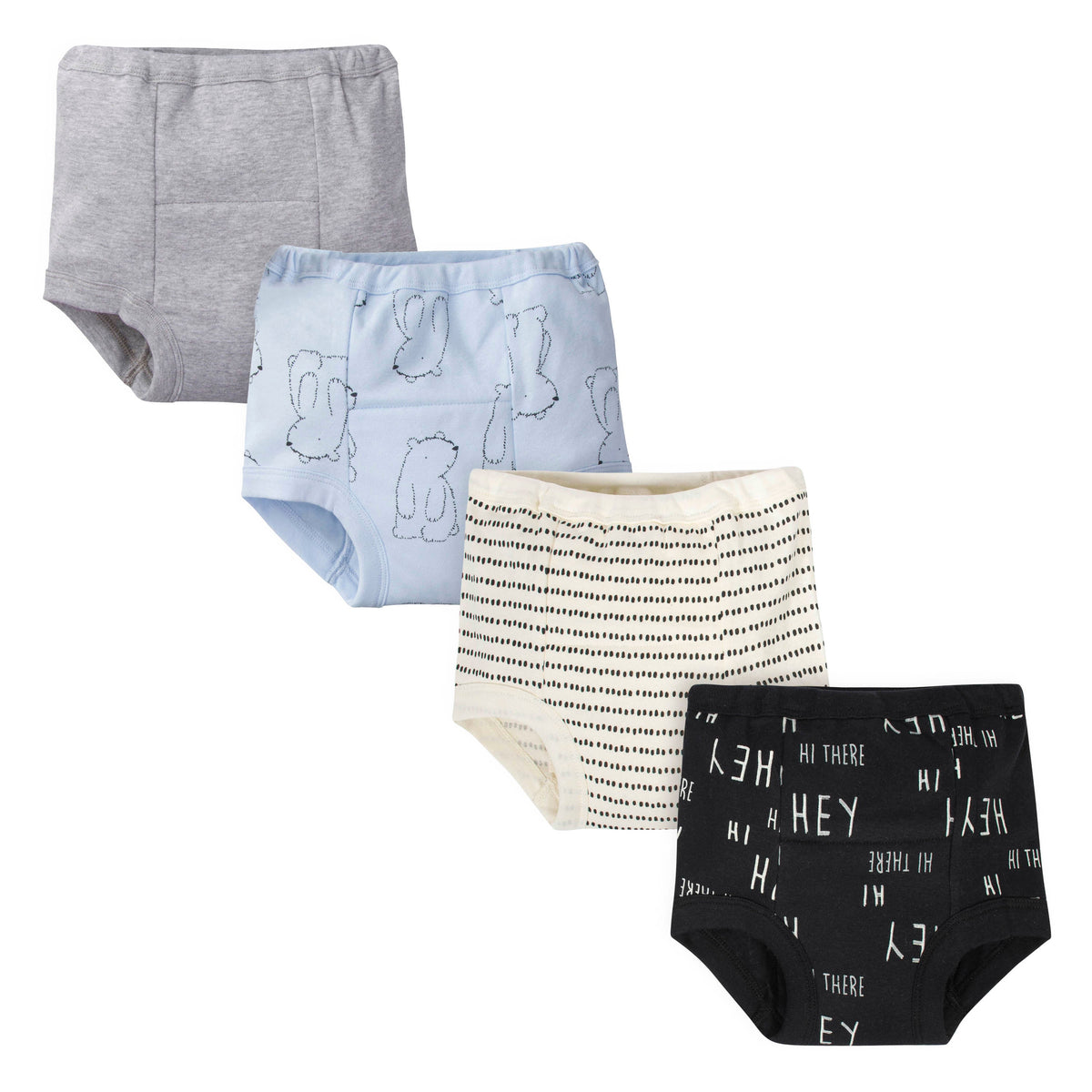 4-Pack Boys Bear Training Pants