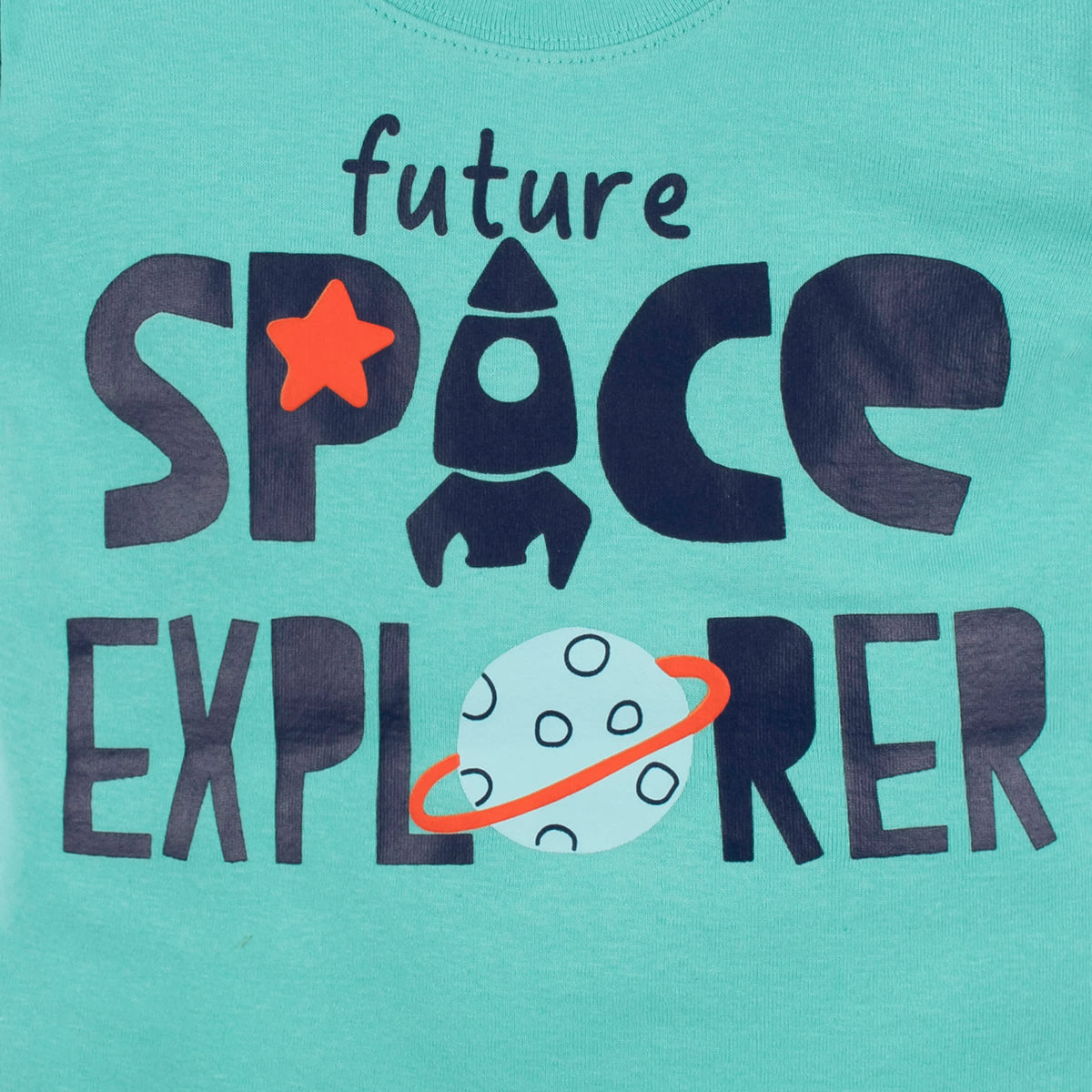 4-Piece Infant Boys Future Space Explorer Tees, Shorts & Pants Set, view 3