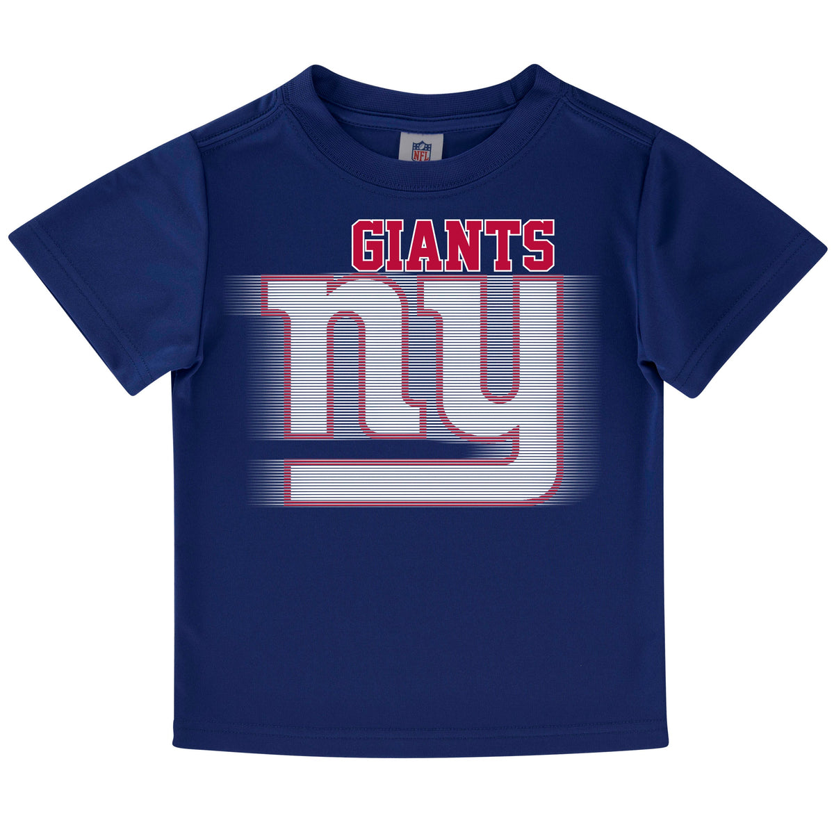 New York Giants Toddler Boys Short Sleeve Tee Shirt