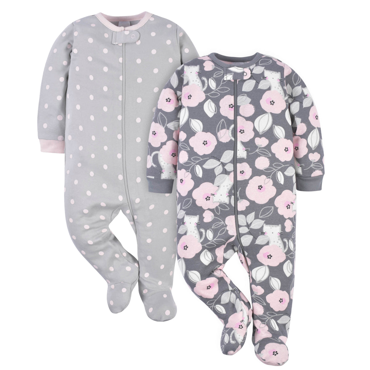 2-Pack Baby Girls Floral Sleep 'N Plays
