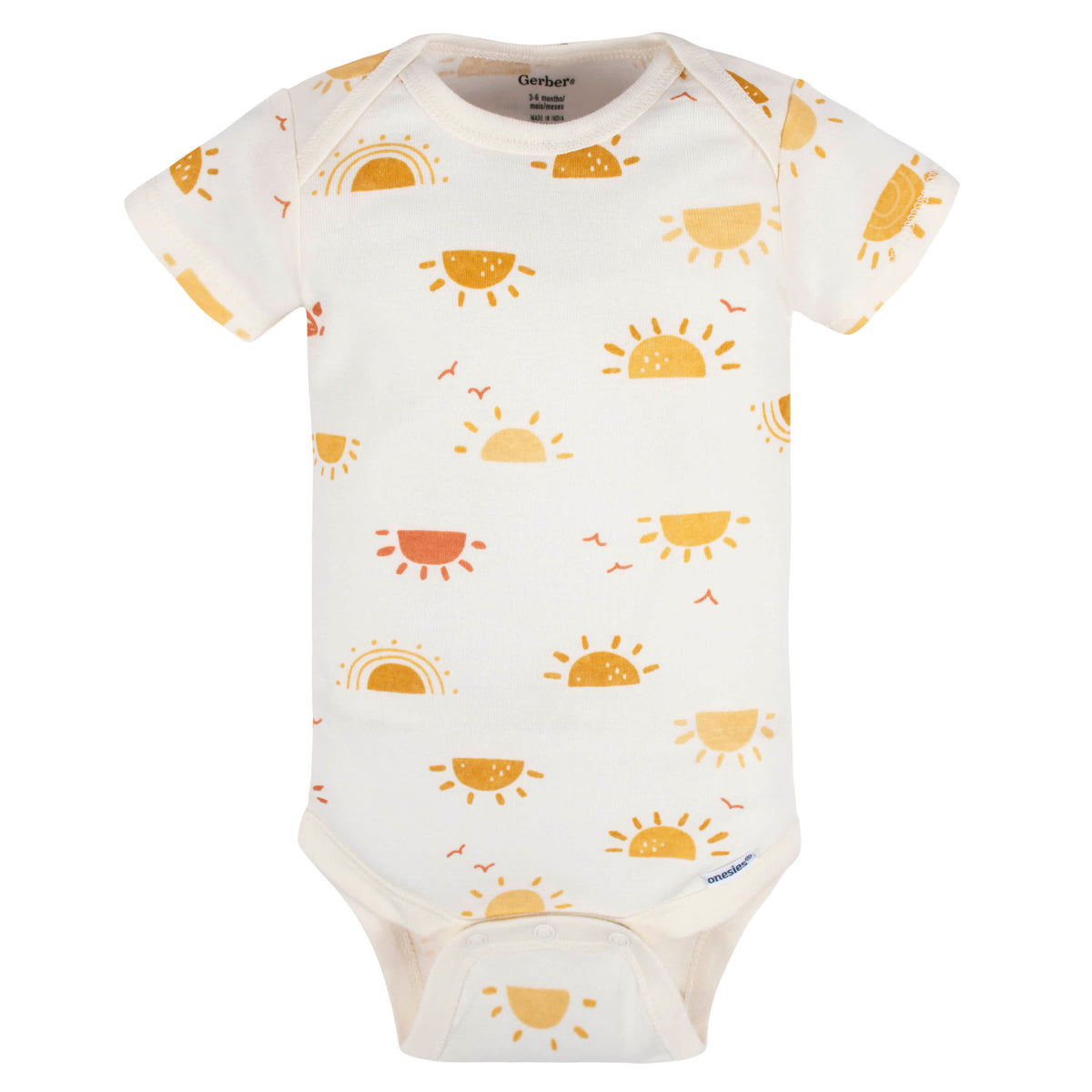 5-Pack Baby Neutral Southwest Onesies Bodysuits, view 6