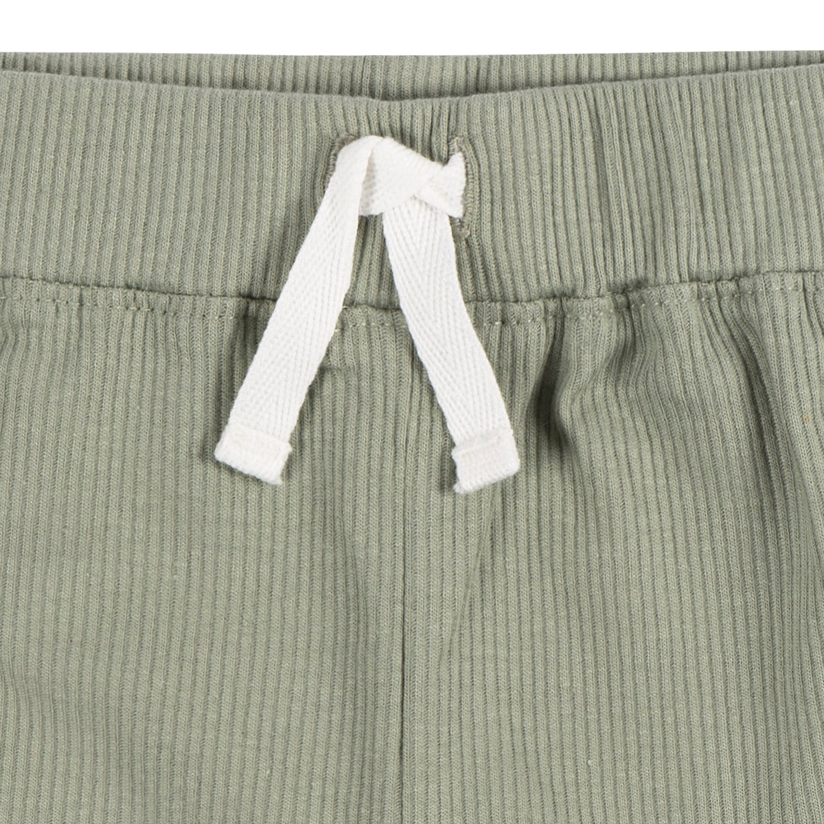 2-Piece Baby Boys Olive Bodysuit and Shorts, view 6