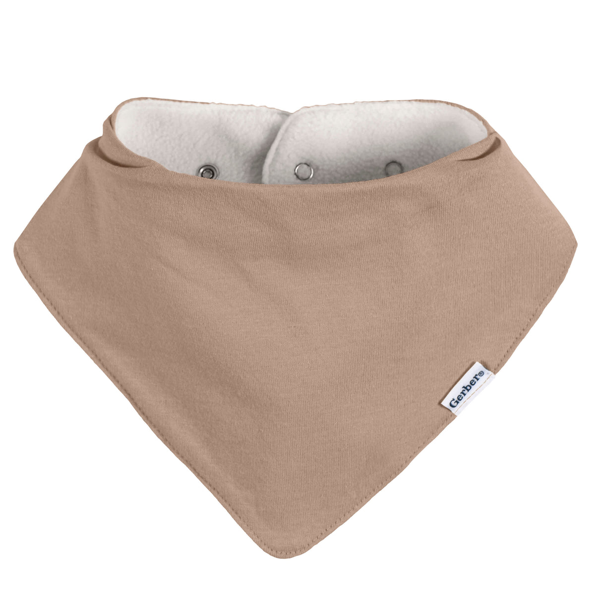 10-Pack Baby Neutral Multi Grey Bandana Bib, view 11