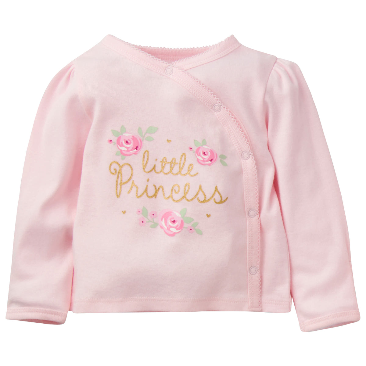 3-Piece Baby Girls Floral Take-Me-Home Set, view 3