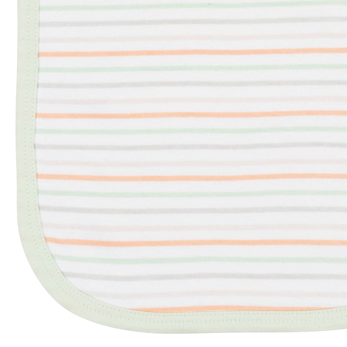 4- Baby Neutral Vegetables Burp Cloths, view 4
