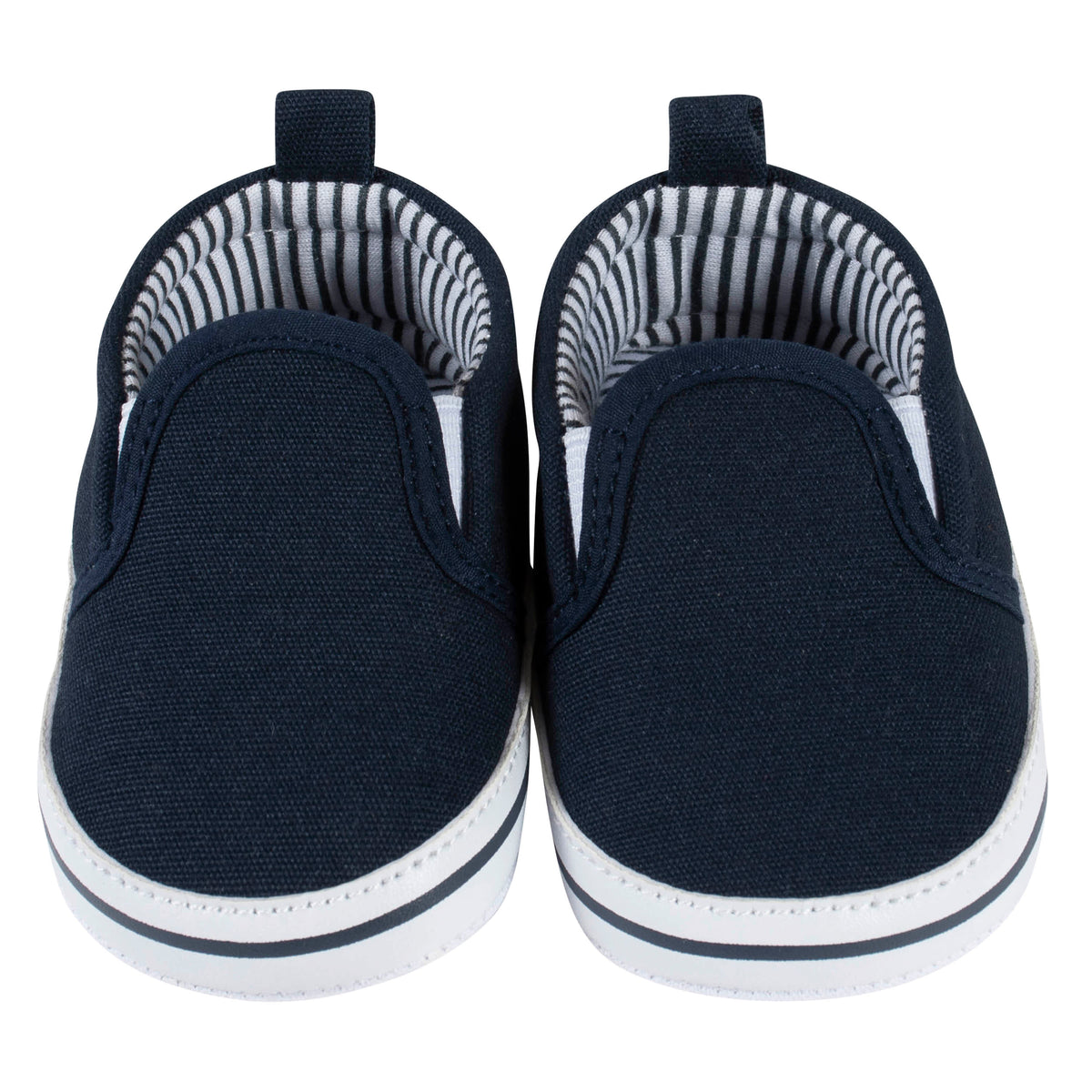 Baby Navy Slip-On Sneaker, view 4