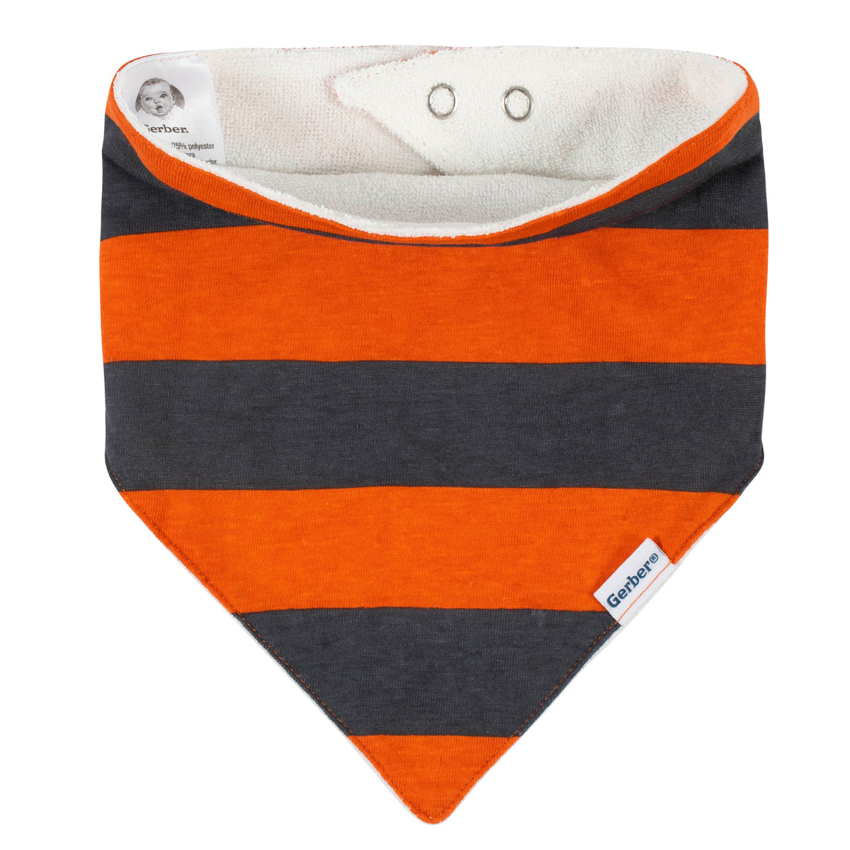 4-Pack Baby Boys Fox Bandana Bibs, view 5