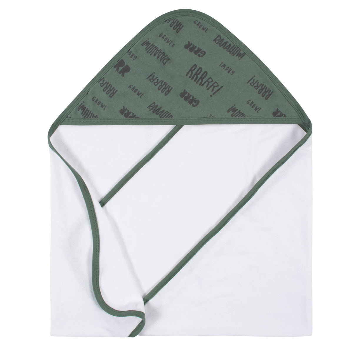 2-Pack Baby Boys Dino Hooded Towels, view 4