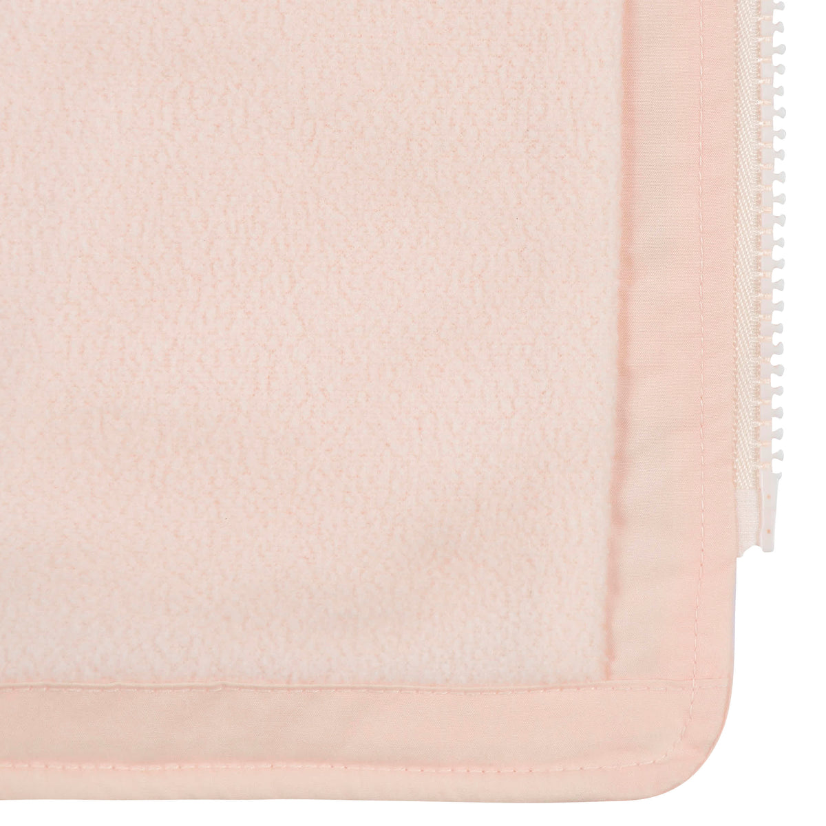 Infant & Toddler Girls Blush Pink Quilted Jacket, view 6
