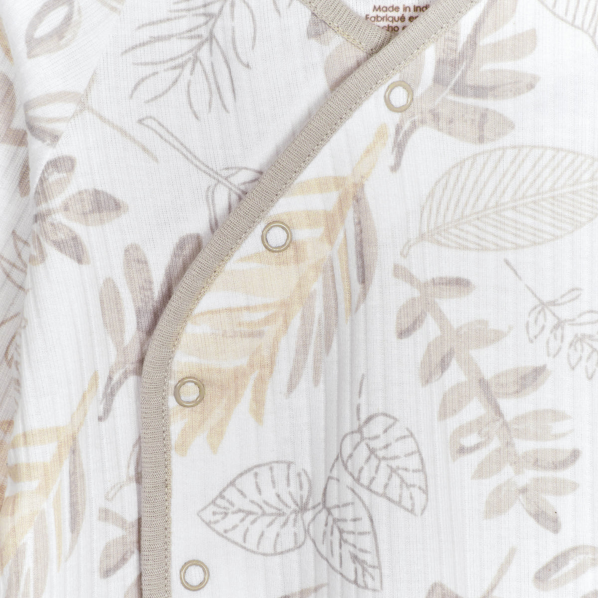 2-Piece Baby Neutral Natural Leaves Take Me Home Set, view 13