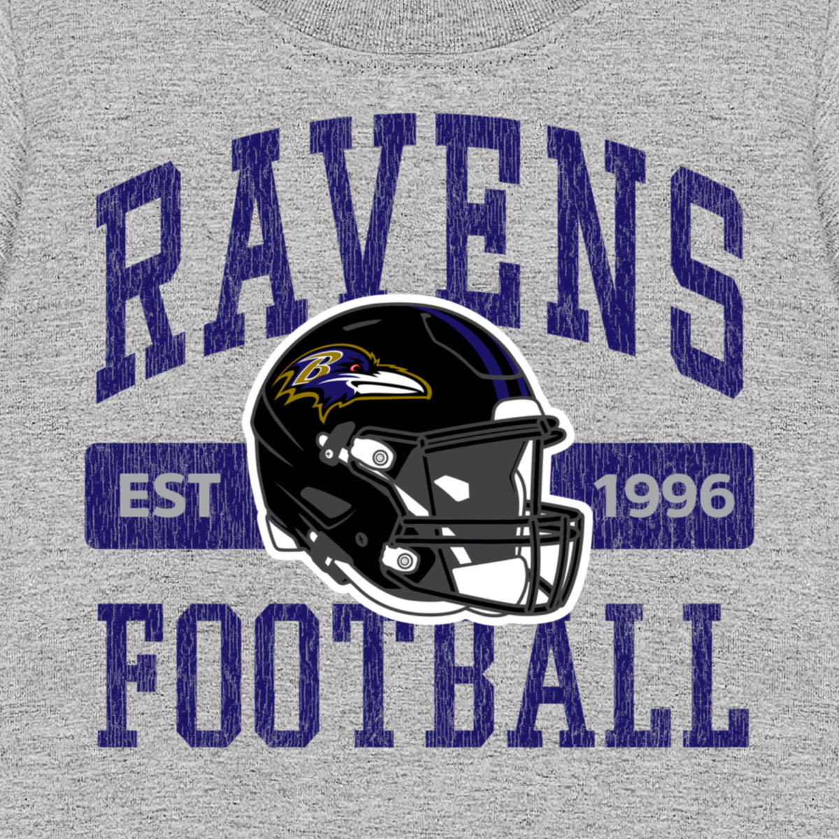 Infant & Toddler Boys Ravens Short Sleeve Tee Shirt, view 2