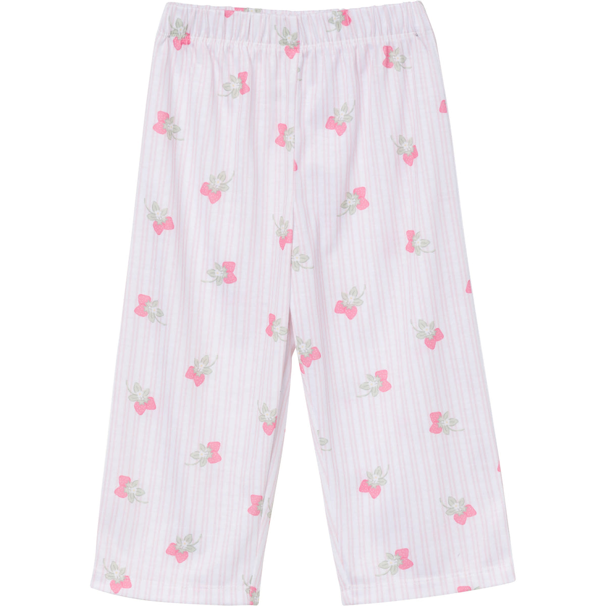 2-Piece Infant & Toddler Girls Berries Button Up Pajama Set, view 5