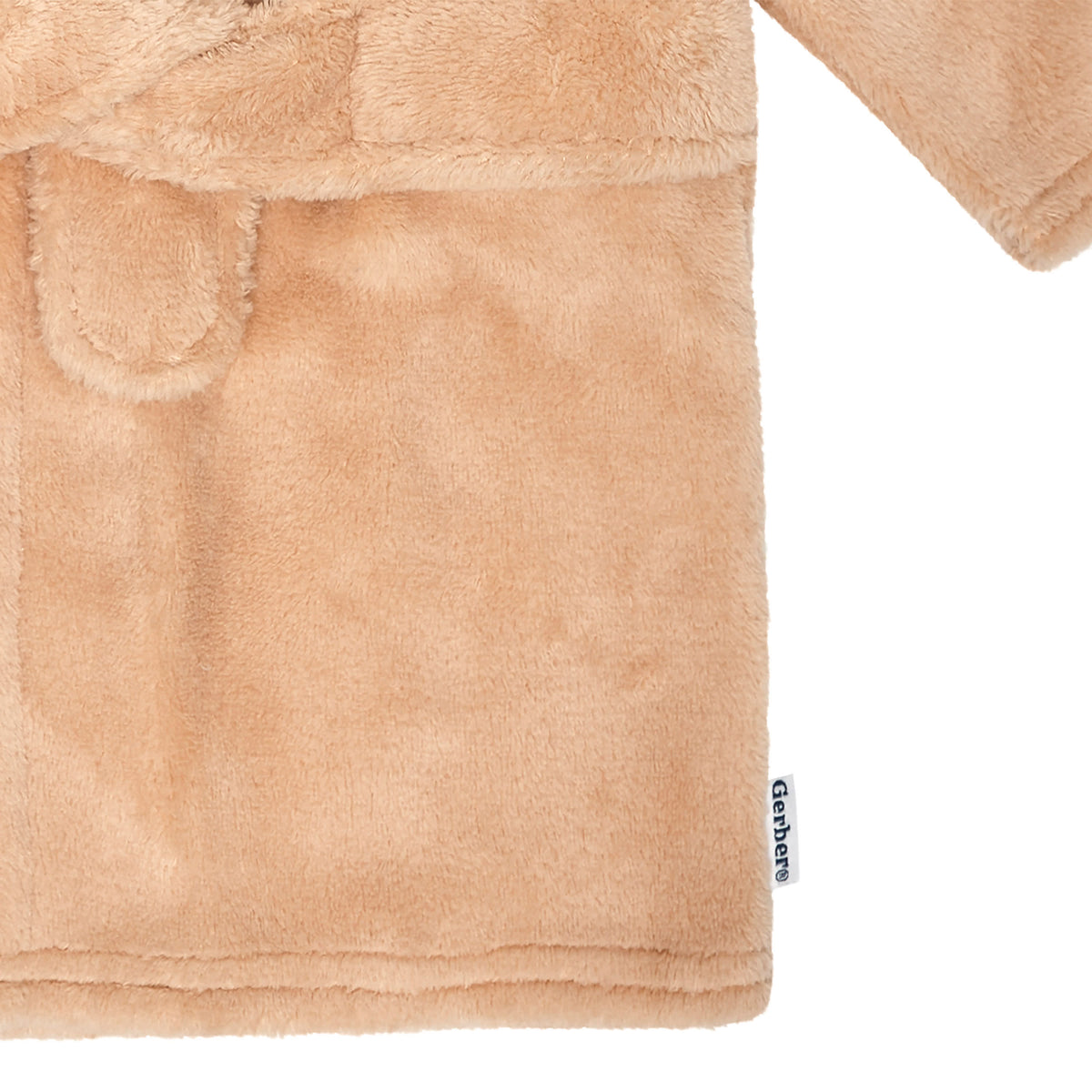 Baby Boys Brown Lion Robe, view 3