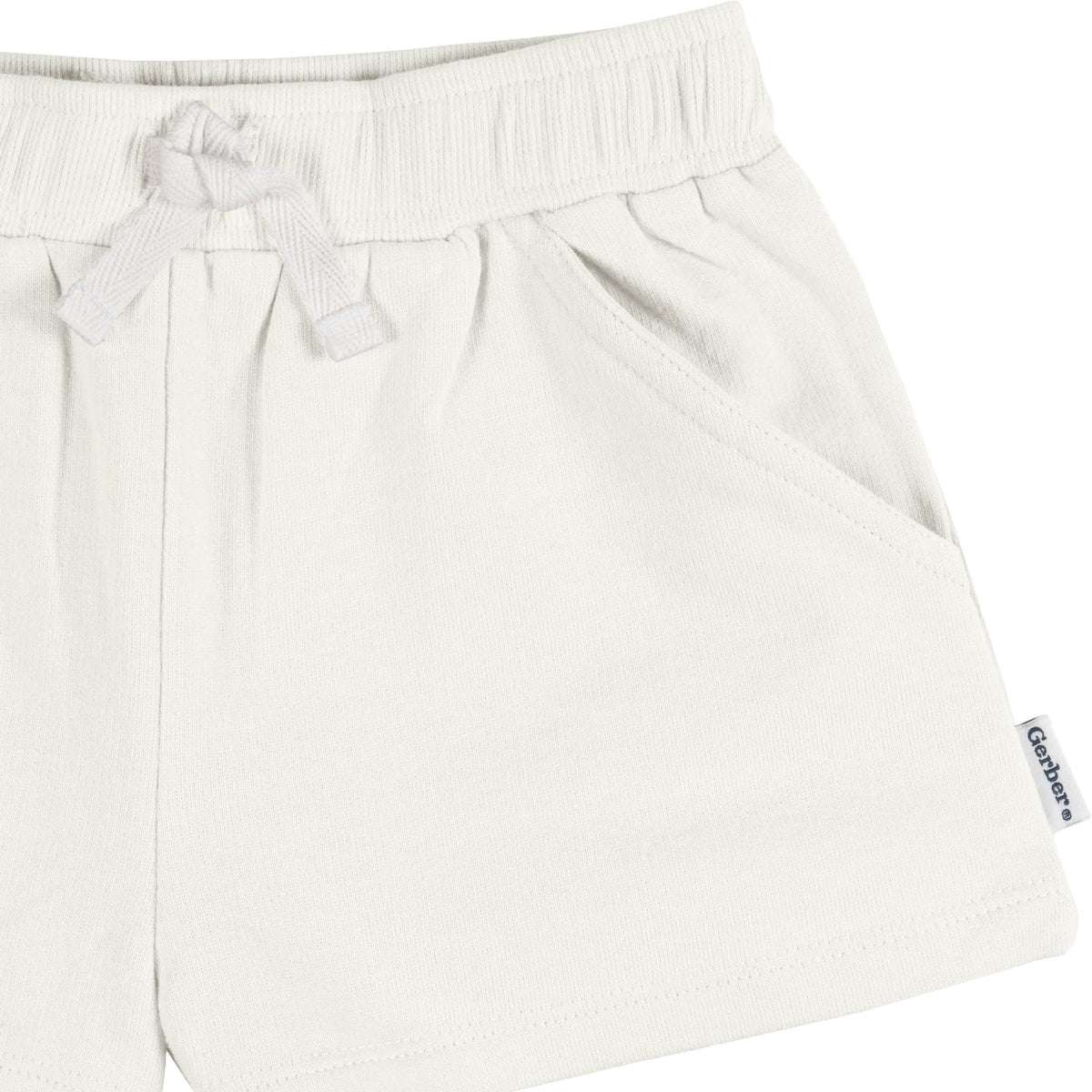 3-Pack Baby & Toddler Girls Pink/White/Navy Knit Short, view 5