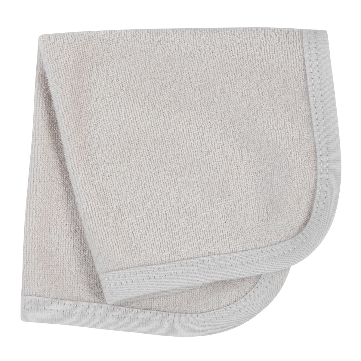 4-Piece Baby Boys Bear Hooded Towel & Washcloths Set, view 4