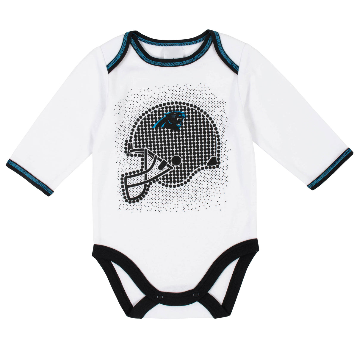 3-Piece Baby Boys Panthers Bodysuit, Pant, and Cap Set, view 2