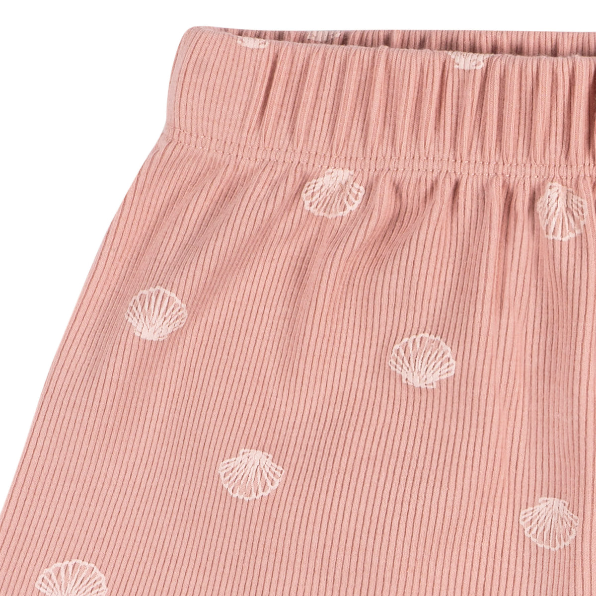 2-Piece Infant and Toddler Girls Seashells Tank Top & Shorts Set, view 5