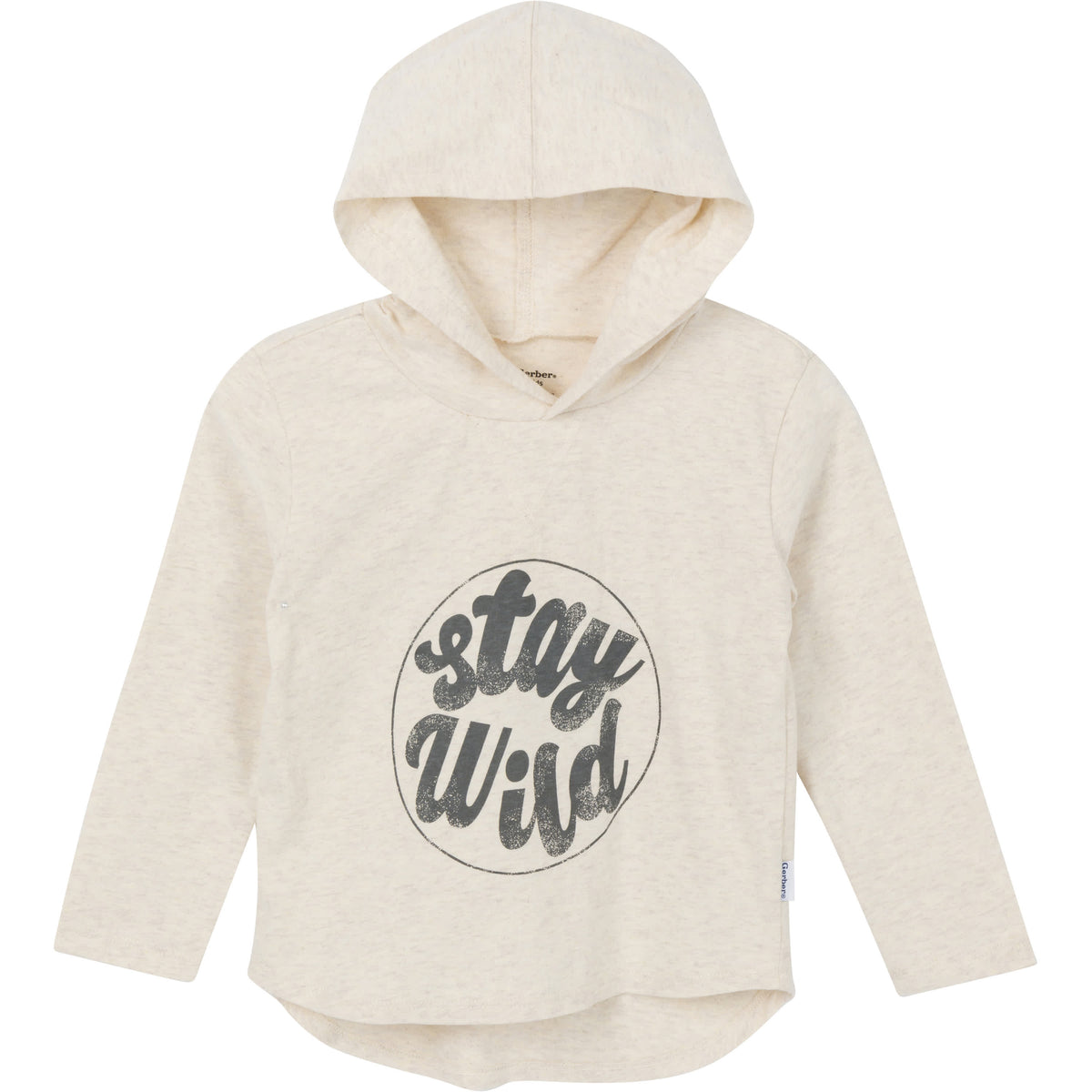 3-Piece Toddler Boys Beige Top, Hooded Top and Jogger, view 2
