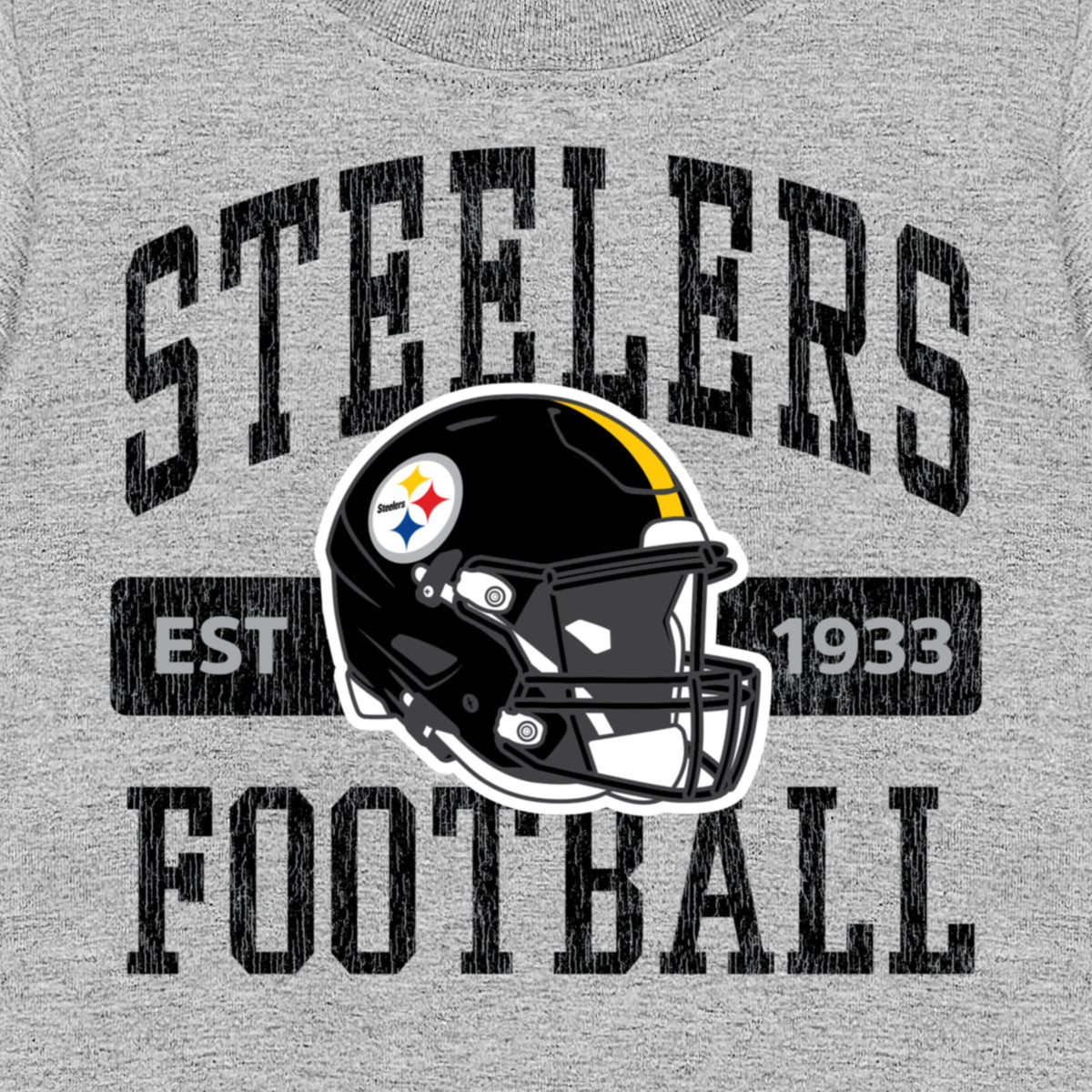 Infant & Toddler Boys Steelers Short Sleeve Tee Shirt, view 2