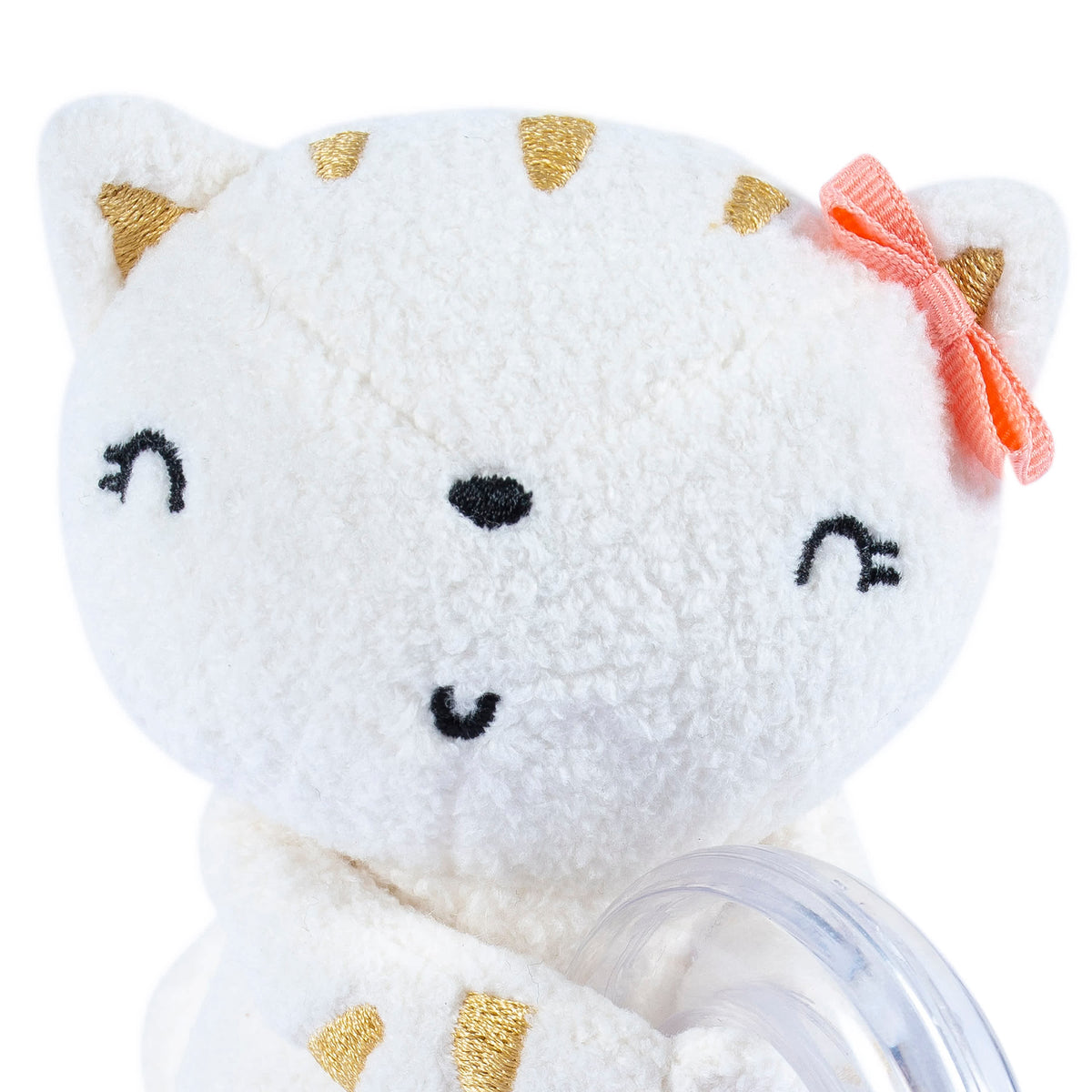 2-Piece Baby Cat & Mouse Rattle and Teether Set, view 6