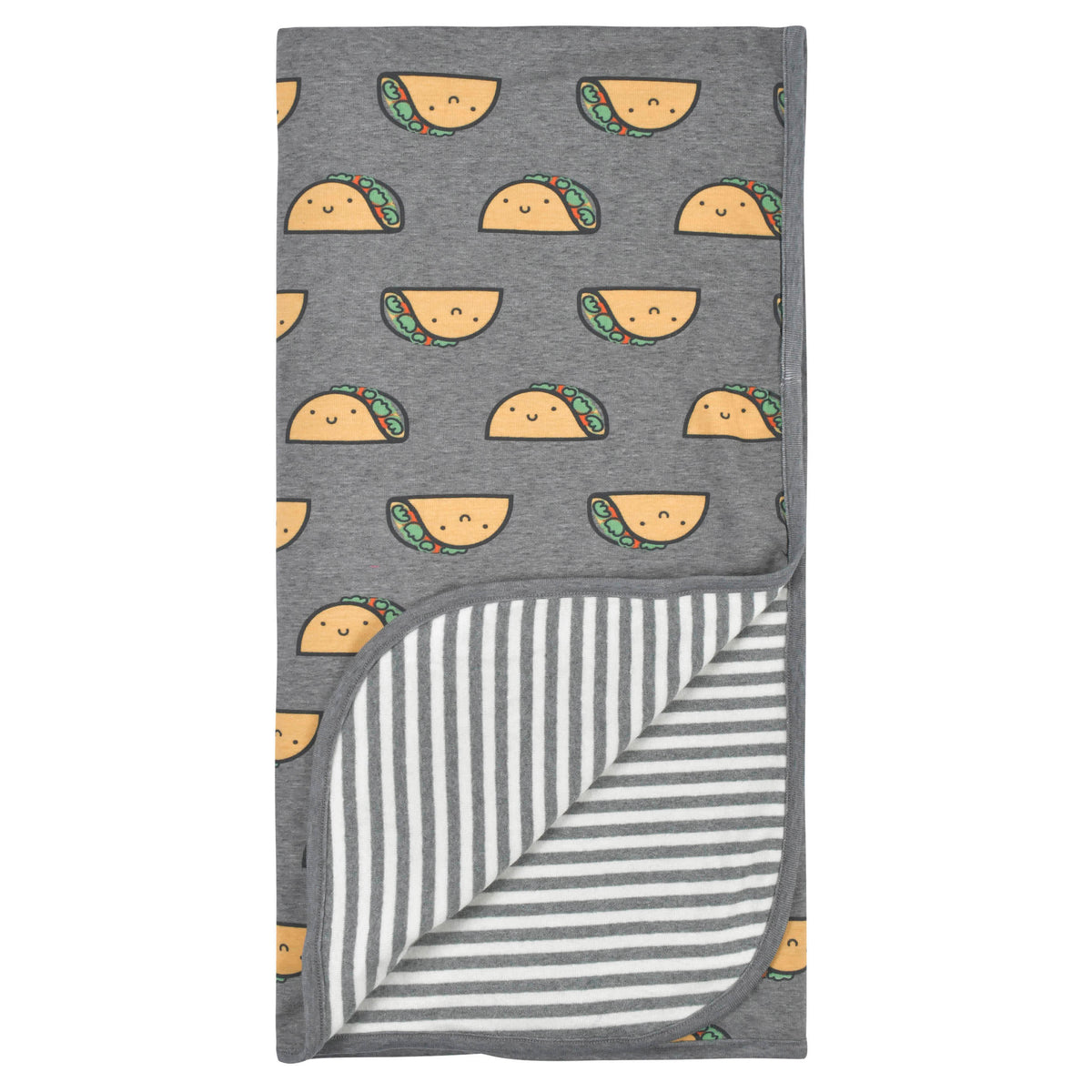Baby Neutral Tacos Reversible Baby Blanket