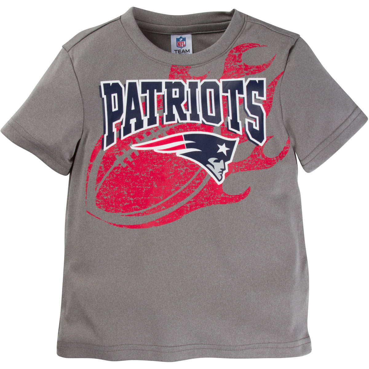 Toddler Boys Patriots Short Sleeve Performance Tee