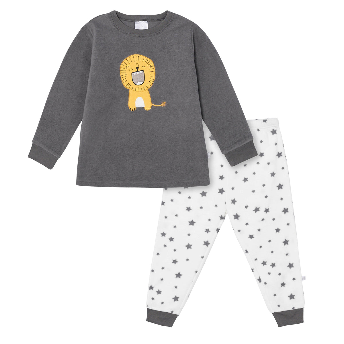 2-Piece Toddler Boys Lion Fleece Pajamas