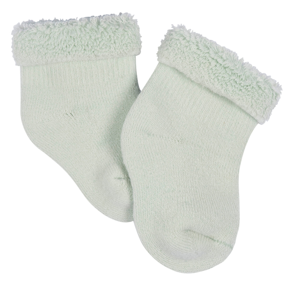 6-Pack Baby Girls Wildflower Bootie Socks, view 4