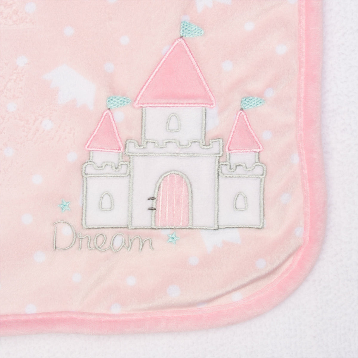 Baby Girls Princess Castle Plush Blanket, view 2