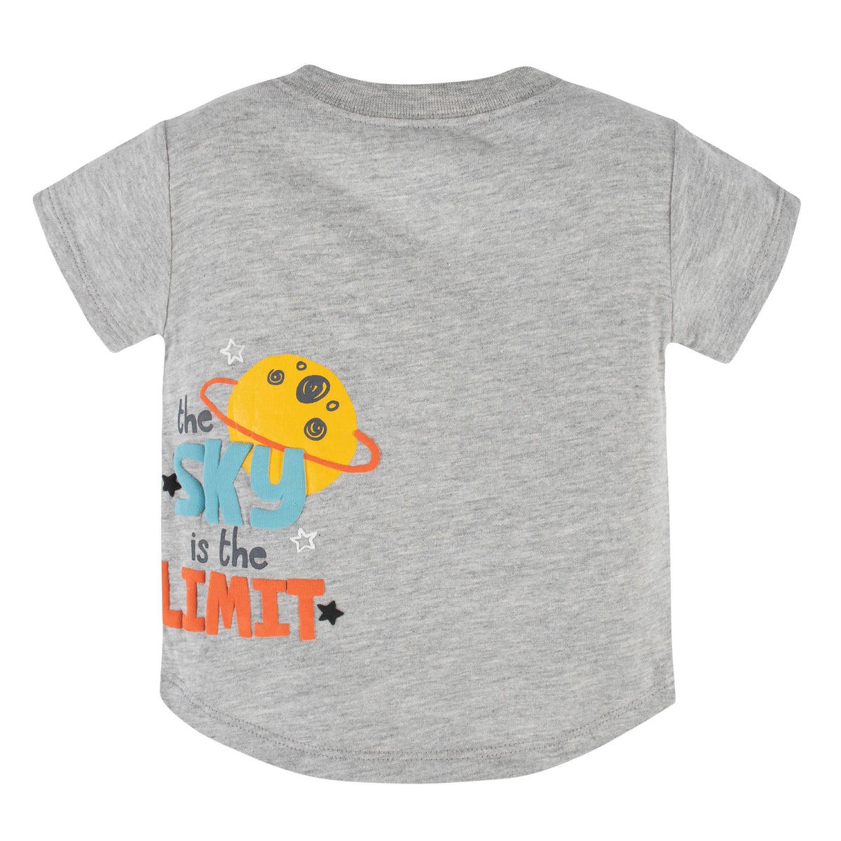2-Piece Baby & Toddler Boys Blast Off Pocket Tee & Knit Shorts Set, view 7