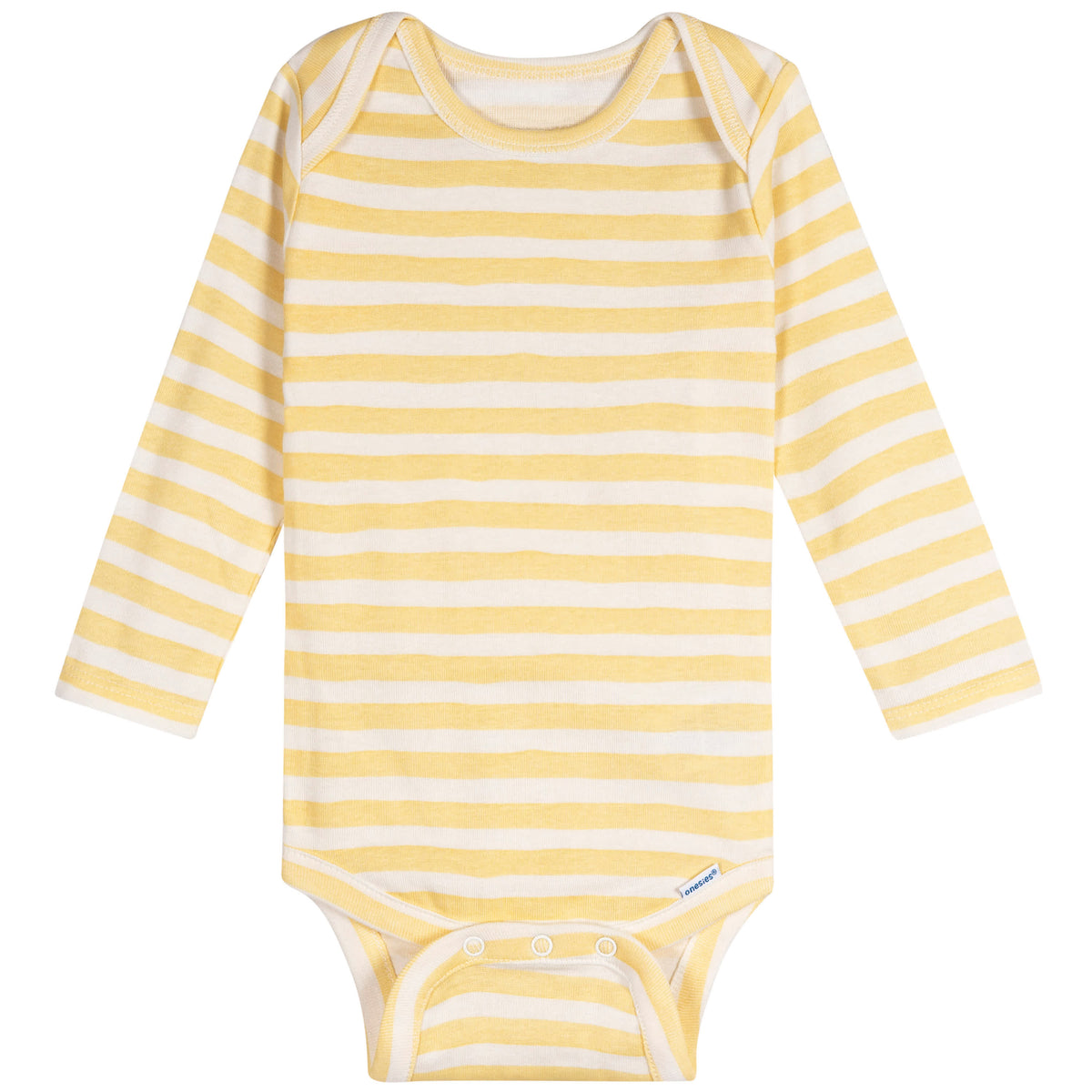 6-Pack Baby Neutral Giraffes Long Sleeve Onesies Bodysuits, view 5