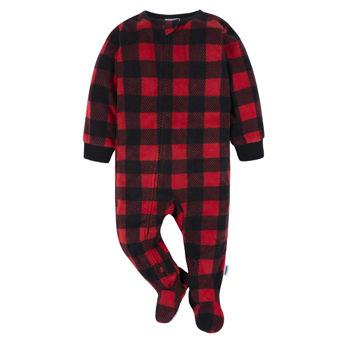 3-Pack Baby & Toddler Neutral Bear Forrest Fleece Pajamas, view 4