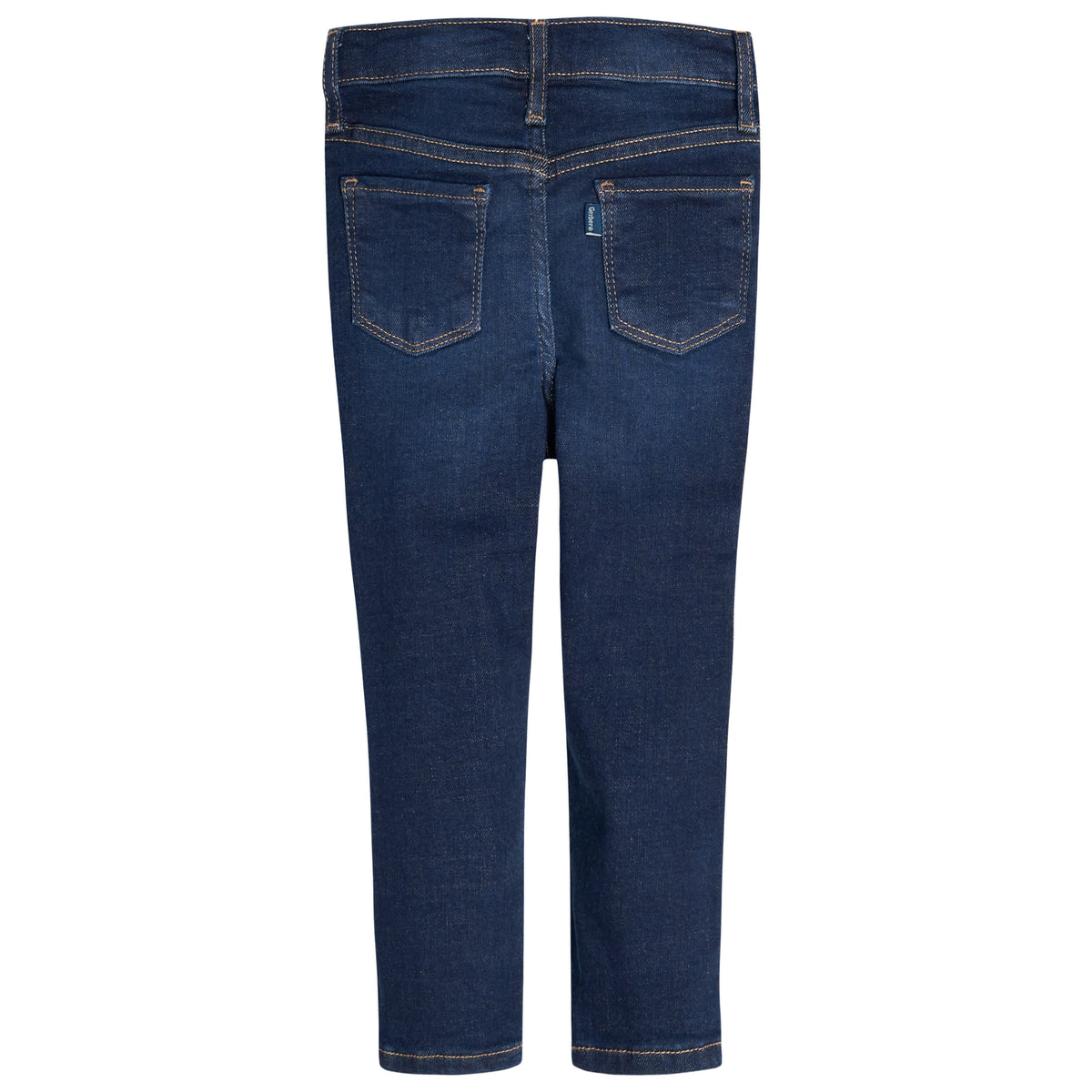 Infant and Toddler Neutral Dark Blue Jeggings, view 5