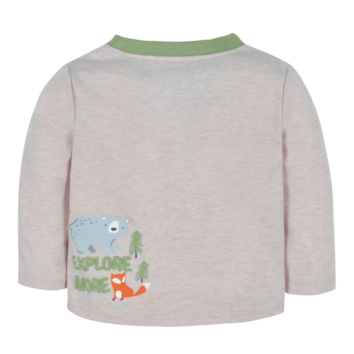 2-Piece Baby & Toddler Boys Explore Long Sleeve Shirt & Jogger Pants Set, view 4