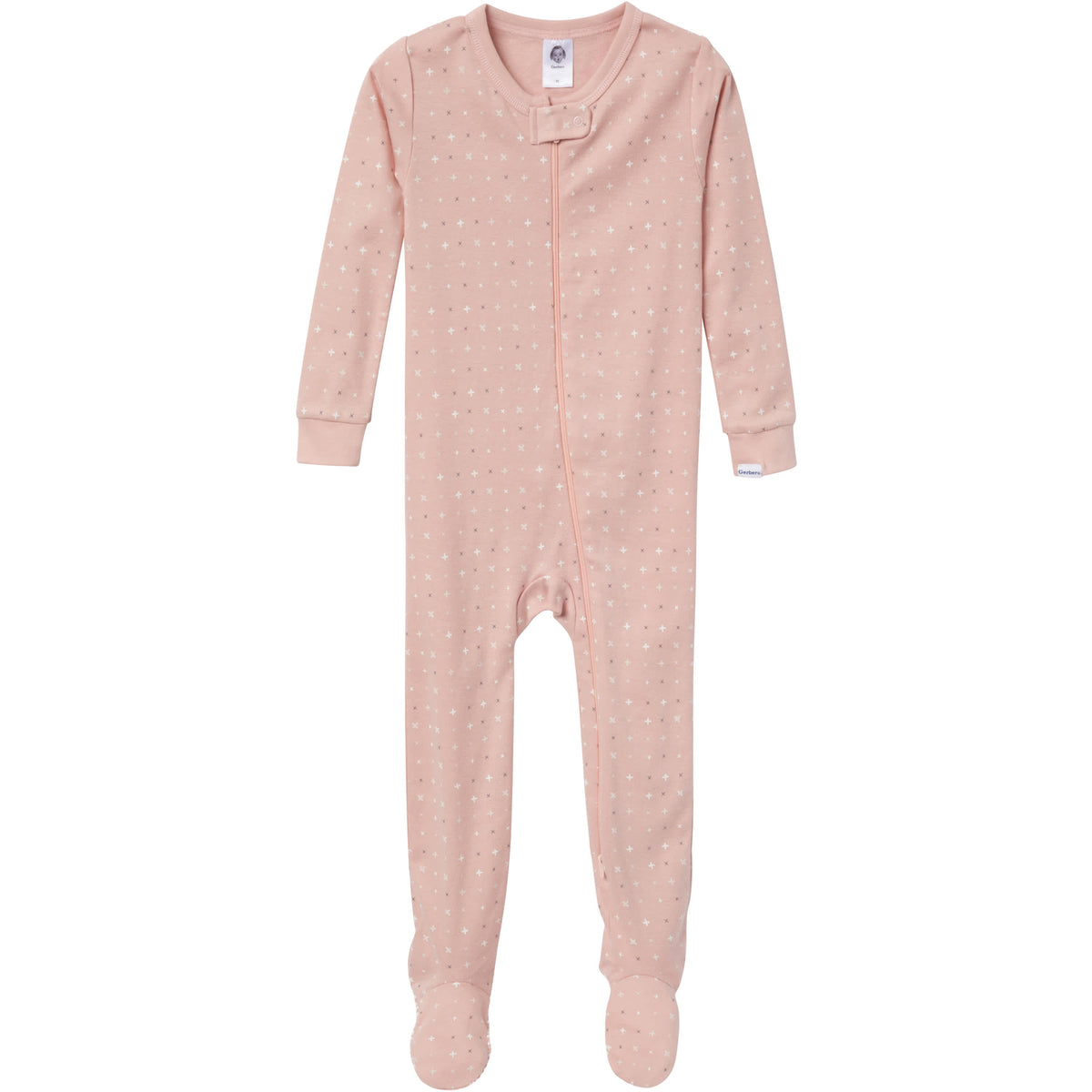 4-Pack Baby & Toddler Neutral Dog Snug-Fitting Footed Pajamas, view 4