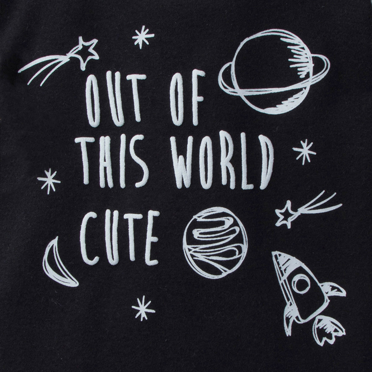 4-Piece Baby Boys Out Of This World Cotton Pajamas, view 2