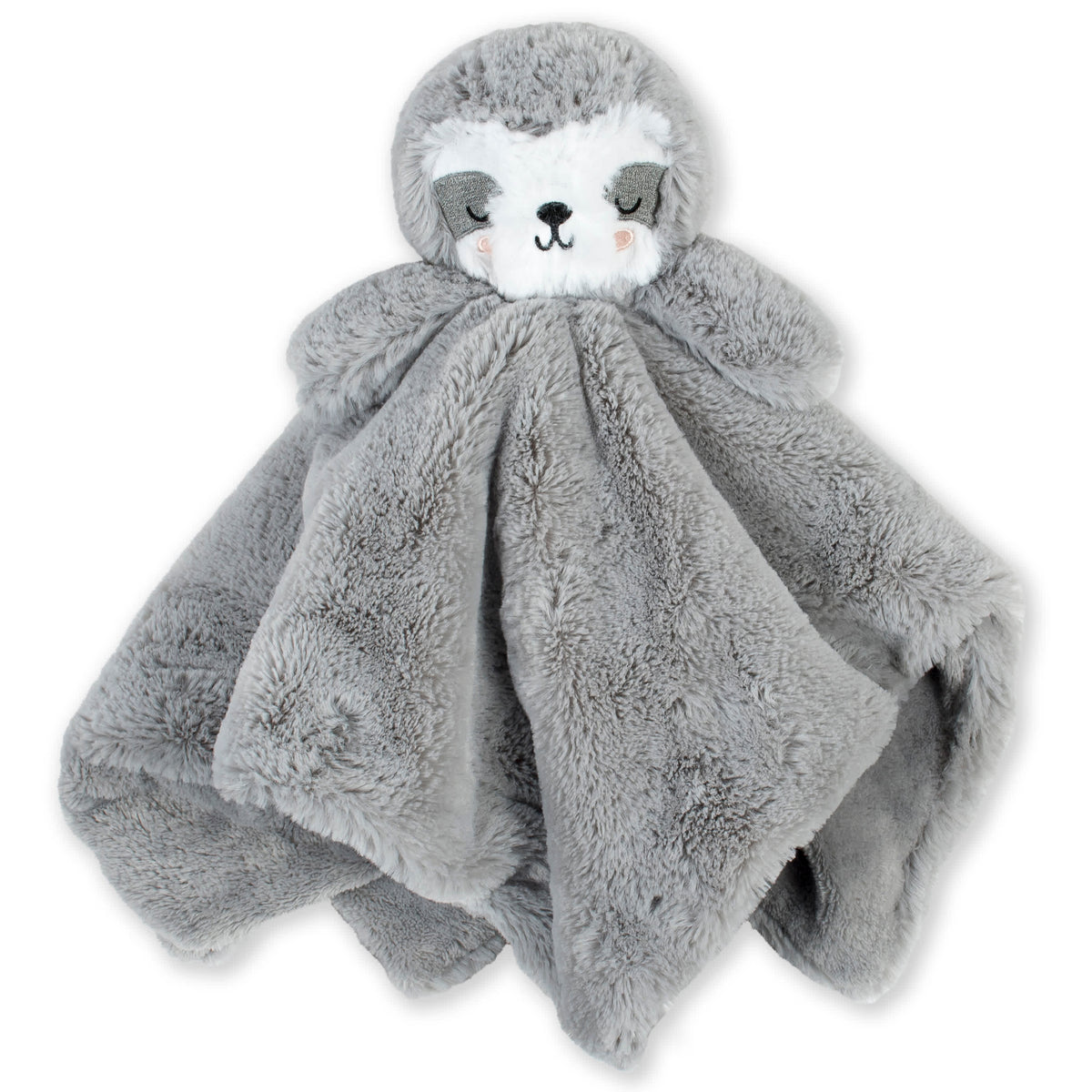 Just Born Baby Neutral Sloth Security Blanket